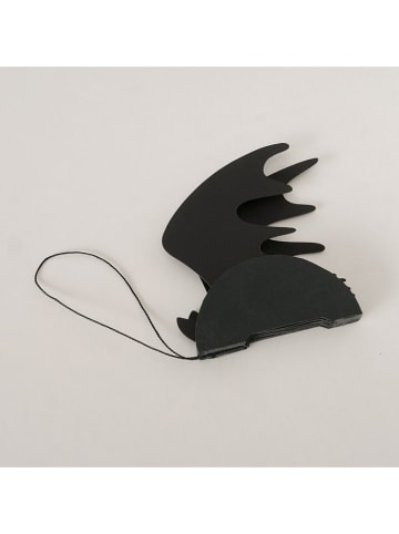 Dekohänger "Batty" in Schwarz - (H)11 cm