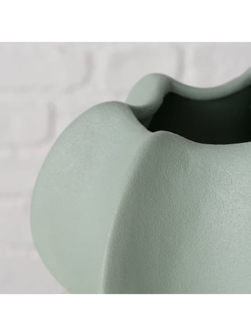 Wazon "Nima" w kolorze zielonym - wys. 17 cm