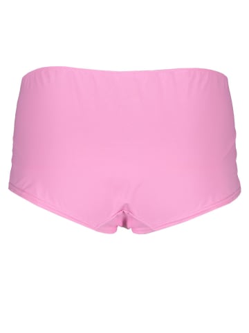 Pełne figi high waist w kolorze jasnoróżowym