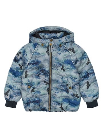 Winterjacke in Hellblau