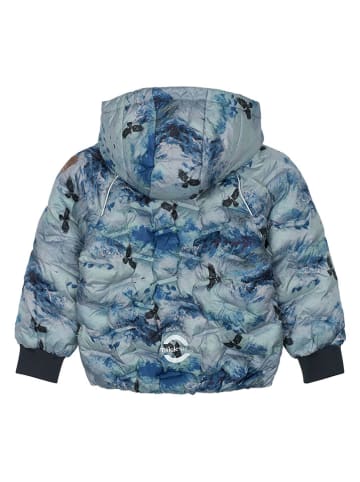 Winterjacke in Hellblau