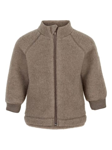 Wolljacke in Hellbraun