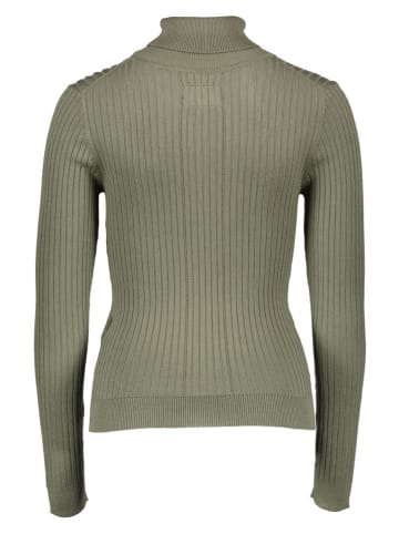 Rollkragenpullover in Khaki