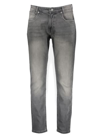 Dżinsy - Tapered fit - w kolorze antracytowym