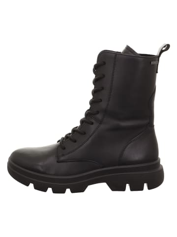 Leder-Boots "Angelina" in Schwarz