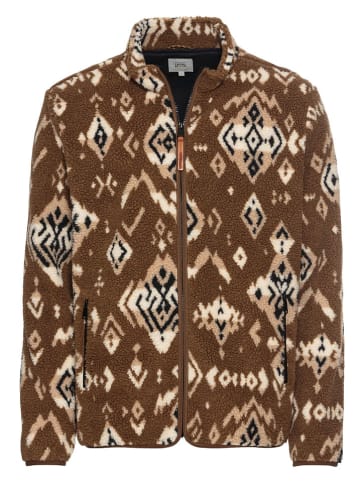 Fleece vest lichtbruin