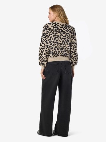 Trui beige/zwart