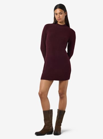 Strickkleid in Bordeaux