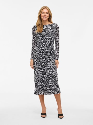 Kleid "Vilarine" in Schwarz/ Weiß
