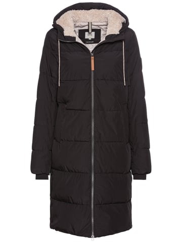 Wintermantel in Schwarz