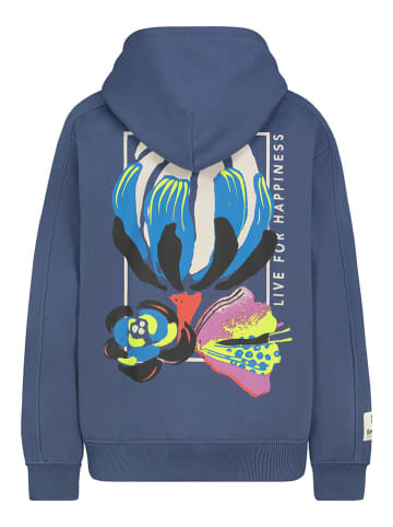 Hoodie in Blau