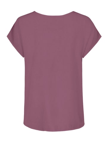 Bluse in Bordeaux