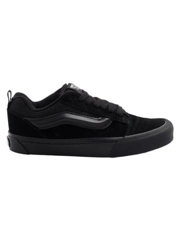 Leder-Sneakers "Knu Skool" in Schwarz