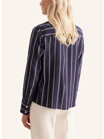 Bluse in Dunkelblau