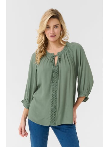 Bluse in Grün