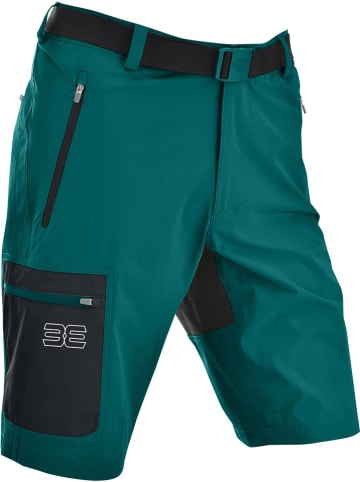 Bermudy trekkingowe "Doldenhorn XT" w kolorze morsko-czarnym