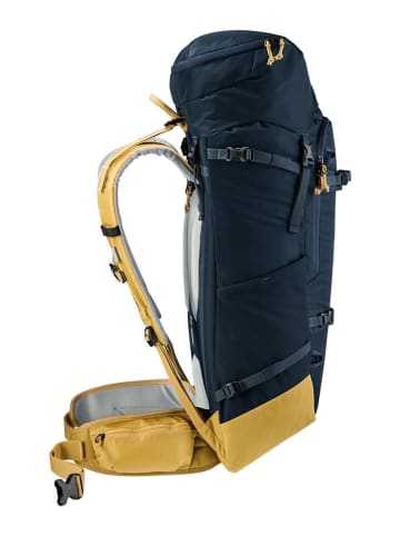 Plecak "Rise 34+" w kolorze granatowym na rakiety śnieżne - 28 x 72 x 23 cm