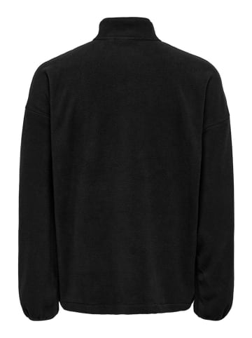 Fleece trui "Sakeem" zwart