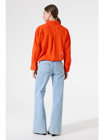 Blouse oranje