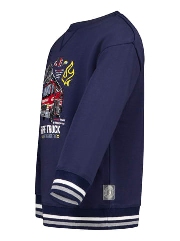 Sweatshirt "Fire truck" in Dunkelblau