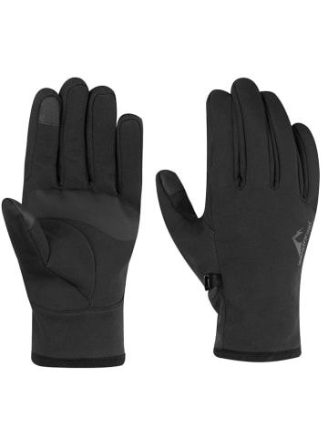 Softshellfingerhandschuhe "Hekla" in Schwarz
