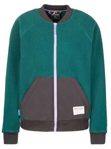 Funktionsjacke "Sandvik" in Petrol/ Grau