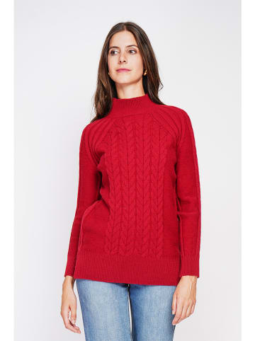 Sweter w kolorze czerwonym