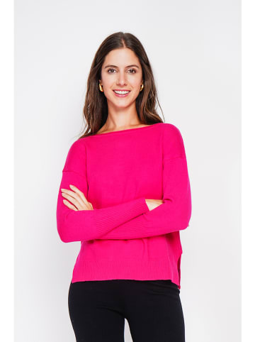 Pullover in Fuchsia