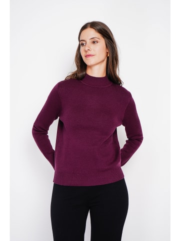Pullover in Pflaume