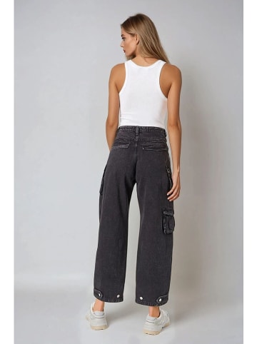 Jeans - Tapered fit - in Schwarz