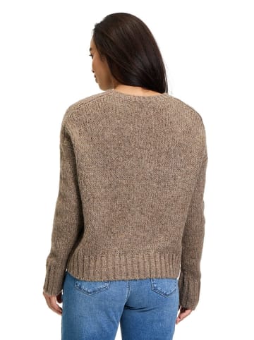 Sweter w kolorze jasnobrązowym