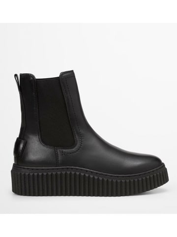 Leren chelseaboots "Bianca" zwart