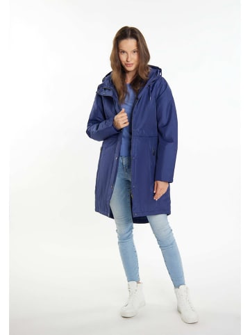 Parka w kolorze granatowym