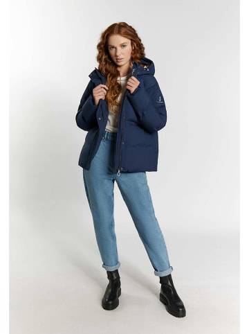Winterjacke in Dunkelblau