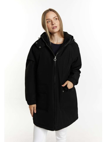 Parka w kolorze czarnym