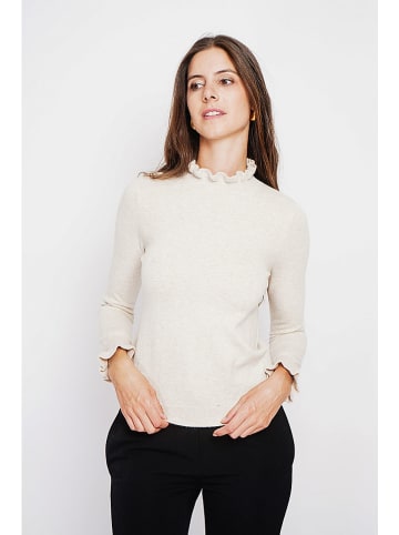 Sweter w kolorze kremowym