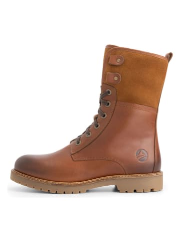 Leren boots lichtbruin