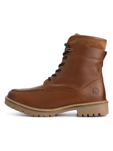 Leder-Boots in Hellbraun
