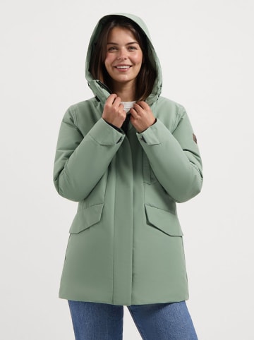 Winterjas groen