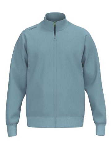 Sweatjacke in Hellblau