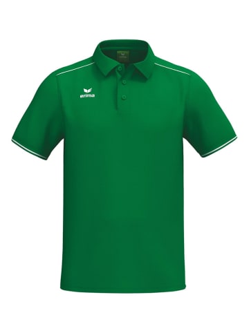 Sportowa koszulka polo w kolorze zielonym