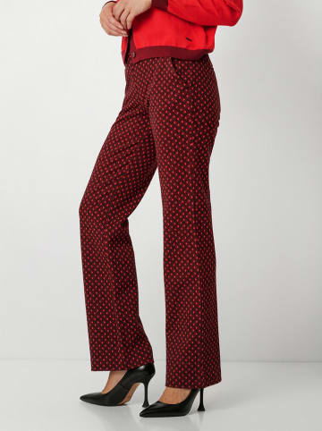 Hose "Jenny" in Rot/ Schwarz