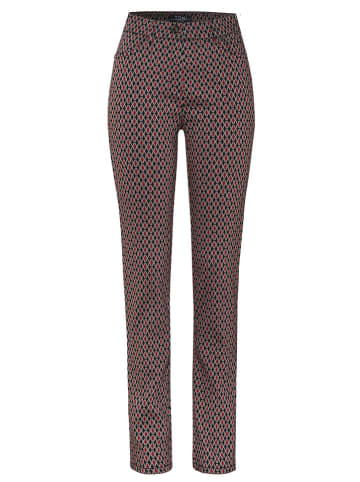 Hose in Schwarz/ Rot