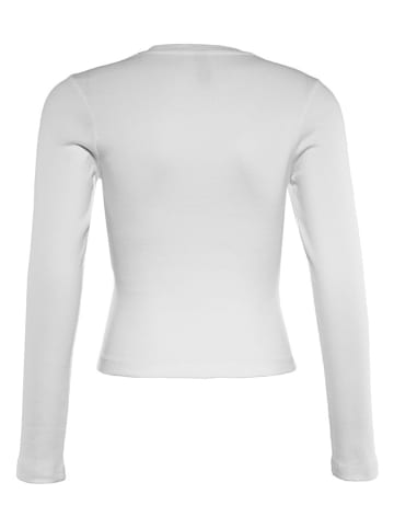 Longsleeve in Weiß