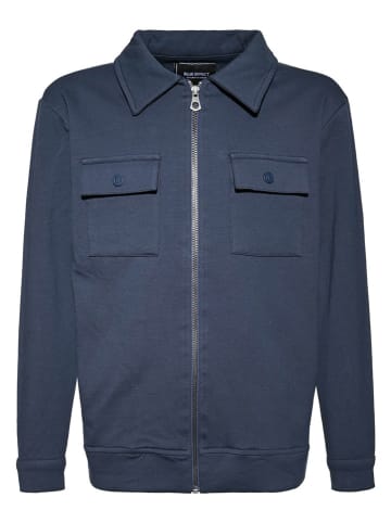 Sweatjacke in Dunkelblau