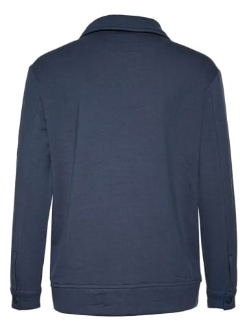 Sweatjacke in Dunkelblau
