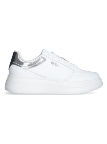 Leren sneakers wit