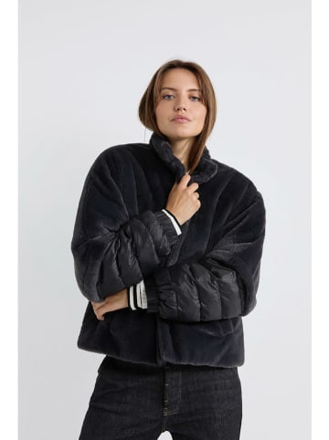 Übergangsjacke "Adriana" in Anthrazit