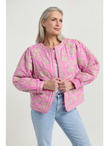 Übergangsjacke "Daaf" in Rosa/ Beige
