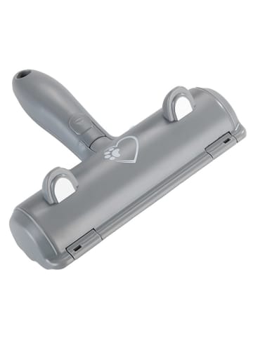Tierhaarbürste in Grau - (H)19,5 cm